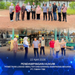 PENDAMPINGAN HUKUM PEMETAAN LOKASI SMELTER DAN BARANG RAMPASAN NEGARA PT. TIMAH TBK.