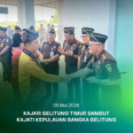KAJARI BELITUNG TIMUR SAMBUT KAJATI KEPULAUAN BANGKA BELITUNG.