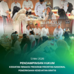 PENDAMPINGAN HUKUM KEGIATAN RENAKSI PROGRAM PRIORITAS NASIONAL PEMERIKSAAN KESEHATAN GRATIS.