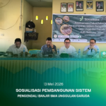 SOSIALISASI PEMBANGUNAN SISTEM PENGENDALI BANJIR SMA UNGGUL GARUDA.