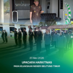 UPACARA HARKITNAS PADA KEJAKSAAN NEGERI BELITUNG TIMUR.