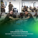 KUNJUNGAN SUPERVISI OLEH ASISTEN TINDAK PIDANA UMUM KEJAKSAAN TINGGI KEPULAUAN BANGKA BELITUNG.