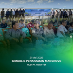 SIMBOLIS PENANAMAN MANGROVE OLEH PT. TIMAH TBK.