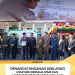 PENANDATANGANAN DEKLARASI KOMITMEN BERSAMA SPMB DAN LAUNCHING SPMB ONLINE TA 2026/2027.