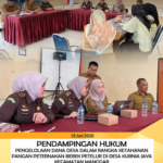 PENDAMPINGAN HUKUM PENGELOLAAN DANA DESA DALAM RANGKA KETAHANAN PANGAN PETERNAKAN BEBEK PETELUR DI DESA KURNIA JAYA KECAMATAN MANGGAR.