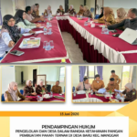 PENDAMPINGAN HUKUM PENGELOLAAN DANA DESA DALAM RANGKA KETAHANAN PANGAN PEMBUATAN PAKAN TERNAK DI DESA BARU KECAMATAN MANGGAR.
