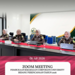 ZOOM MEETING PEMBUKAAN KEJAKSAAN CORPORATE UNIVERSITY BIDANG PERENCANAAN TAHUN 2026.