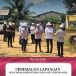 PENINJAUAN LAPANGAN OLEH KEPALA BADAN PEMULIHAN ASET KEJAKSAAN RI.