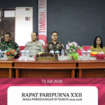 RAPAT PARIPURNA XXII MASA PERSIDANGAN III TAHUN 2025-2026.