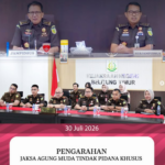PENGARAHAN JAKSA AGUNG MUDA TINDAK PIDANA KHUSUS.