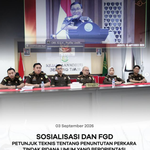 SOSIALISASI DAN FGD PETUNJUK TEKNIS TENTANG PENUNTUTAN PERKARA TINDAK PIDANA UMUM YANG BERORIENTASI PADA PEMULIHAN KORBAN.