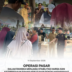 OPERASI PASAR DALAM RANGKA MENJAGA STABILITAS HARGA DAN KETERSEDIAAN BAHAN KEBUTUHAN POKOK MASYARAKAT DI KABUPATEN BELITUNG TIMUR.