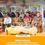 OPEN HOUSE PROGRAM REVITALISASI SATUAN PENDIDIKAN KB NUJAU LESTARI DESA SELINSING KEC. GANTUNG.