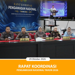 RAPAT KOORDINASI PENGAWASAN NASIONAL TAHUN 2026.