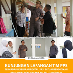 KUNJUNGAN LAPANGAN TIM PPS TERHADAP PEKERJAAN REVITALISASI SATUAN PENDIDIKAN PADA DINAS PENDIDIKAN KAB. BELITUNG TIMUR TAHUN ANGGARAN 2026.