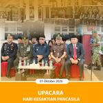 UPACARA HARI KESAKTIAN PANCASILA.
