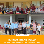 PENDAMPINGAN HUKUM PELAKSANAAN DANA DESA.