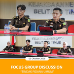 FOCUS GROUP DISCUSSION TINDAK PIDANA UMUM.