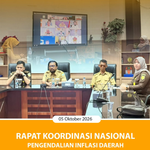 RAPAT KOORDINASI NASIONAL PENGENDALIAN INFLASI DAERAH.