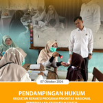 PENDAMPINGAN HUKUM KEGIATAN RENAKSI PROGRAM PRIORITAS NASIONAL PEMERIKSAAN KESEHATAN GRATIS.