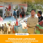 PENINJAUAN LAPANGAN TERKAIT PERMASALAHAN ANTREAN BBM DI WILAYAH KABUPATEN BELITUNG TIMUR.