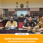 RAPAT KOORDINASI NASIONAL PENGENDALIAN INFLASI DAERAH.